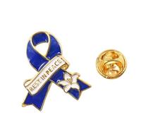 Spilla leggera Rest in Peace Spilla per corpetto in lega Gioielli perfetti per i viaggi Pendolarismo Spilla con simbolo della pace dallo stile versatile