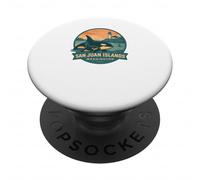 Spilla Madre e Vitello Orca Washington Isole San Juan PopSockets PopGrip Adesivo