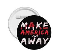 Spilla Make America Go Away per cappelli, zaini e vestiti, 1 pezzo