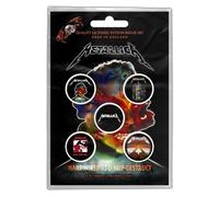 Spilla - Metallica: Hardwired To Self-destruct Button (badge Pack)