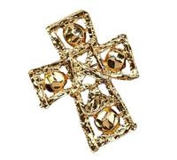 Spilla minimalista a forma di cuore, spilla alla moda in rame placcato oro con design elaborato per abiti quotidiani, spilla d'amore dorata minimalista