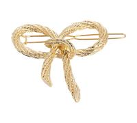 Spilla moderna con fiocco attorcigliato ornamento, squisita spilla da bavero accessorio alla moda per abbigliamento quotidiano, appuntamenti, feste, feste e abiti da sera, Misura unica, come descritto