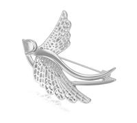 Spilla moderna Rondini Elegante Spilla smaltata In Lega Comodo Da Indossare Gioielli Regalo Per Lei E Per Lui Bicolore Disponibile Rondini Spilla, Taglia unica, come descritto