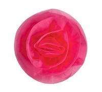 Spilla multifunzionale a forma di fiore oversize in poliestere per aggiungere un tocco di raffinatezza a qualsiasi impostazione spilla grande, Misura unica, come descritto