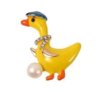 Spilla multiuso divertente con animali sofisticati, design elegante, accessorio alla moda portatile per artisti abbigliamento quotidiano spilla a forma di animale dei cartoni animati, Misura unica