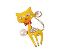 Spilla multiuso divertente con animali sofisticati, design elegante, accessorio alla moda portatile per artisti abbigliamento quotidiano spilla a forma di animale dei cartoni animati, Misura unica