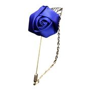 Spilla multiuso in seta per bouquet da sposa, matrimonio, fidanzamento, eventi, per testimoni dello sposo e damigelle d'onore, fiore di seta per matrimoni, Misura unica, come descritto