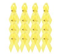 Spilla Nastro di Sensibilizzazione Cancro Infantile 50 Pezzi Giallo