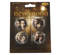 Spilla New Moon di The Twilight Saga da collezione - Set di quattro (Cullens)