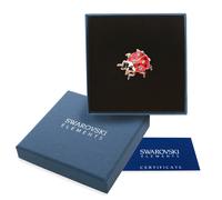 Spilla oro Swarovski Elements originale G4Lov cristalli Coccinella Portafortuna