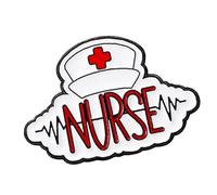 Spilla Ospedaliera Creativa Con Lettera Inglese Per E Infermieri Spilla in Lega Smaltata Accessorio Decorazione Accessori Per Fiori Sul Petto in Lega a Goccia D'olio