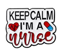 Spilla Ospedaliera Creativa Con Lettera Inglese Per E Infermieri Spilla in Lega Smaltata Accessorio Decorazione Accessori Per Fiori Sul Petto in Lega a Goccia D'olio