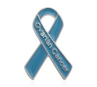 Spilla Ovarica Consapevolezza Pin Speranza Risvolto Bottoni Distintivi Lega di Metallo Pin Regali Ovarici