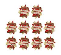 Spilla patriottica russa militare per collezionisti badge accessori per eventi storici e uso quotidiano spilla premio guerra sovietica, One Size, come descritto