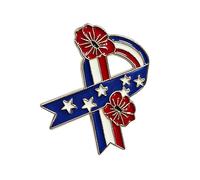 Spilla patriottica versatile per abbigliamento formale e casual, spilla commemorativa per eventi speciali e uso quotidiano spilla per il giorno dell'indipendenza, One Size, come descritto
