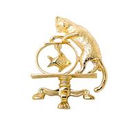 Spilla per acquario per gatti Spilla per donna e ragazza Accessorio Elegante per festa matrimonio Decorazione per vestiti Spille e spille per gatti per donna