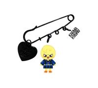 Spilla per bambini randagi "KARMA" spilla da balia SK-Z spilla da balia SK-ZOO acrilico a doppia faccia spilla soggiorno, Misura unica, Acrilico