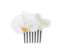 Spilla per capelli a forma di rosa 2 fermagli for capelli a forma di rosa in flanella doppia for donne e ragazze, fascia for a forcella, pettine a fiore(Color10)