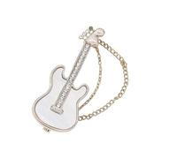 Spilla per chitarra Abbigliamento Gioielli Bellissimo accessorio Tema musicale Distintivo Texture in lega Presente per appassionati Spilla per chitarra