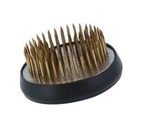 Spilla per disposizione dei fiori rotonda con ago in rame da 6 cm viene fornita