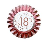 Spilla Per Festa Di Compleanno Oro Rosa 12cm - Scegli Età