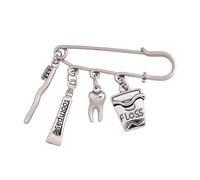 Spilla per infermiera dentale, regalo per migliore amica, regalo di Natale per figlia, figlio, dentisti, regalo di ringraziamento per dentista, regalo di pensionamento, per mamma, papà, dentista