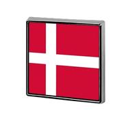 Spilla Per Maglietta Con Bandiera Del Regno Di Danimarca - Spille Per Modestia Con Bottoni Per Camicette Spille Fisse Con Bottoni Invisibili Di Sicurezza Per Borse Magliette Tutti I Vestiti