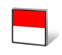 Spilla Per Maglietta Con Bandiera Della Repubblica D'Indonesia - Spille Per Modestia Con Bottoni Per Camicette Spille Di Sicurezza Invisibili Spilla Fisse Per Borse Magliette Tutti I Vestiti