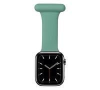 Spilla per orologio da infermiera, in morbido silicone compatibile con Apple Watch 38 mm, 40 mm, 41 mm, 42 mm, 44 mm, 45 mm, cinturino di ricambio, 42mm/44mm/45mm
