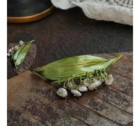 Spilla per piante smaltate da palazzo,