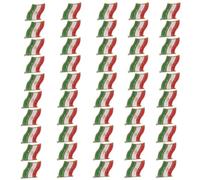 Spilla personalizzabile con emblemi patriottici iraniani con placcatura galvanica a prova per mostre culturali e uniformi Distintivo bandiera iraniana, One Size, come descritto