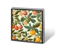 Spilla personalizzata con piante e frutti per uomo e donna, spilla quadrata carina e divertente per spille in lega di alluminio facili e sicure, accessori per abiti da sposa e feste