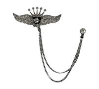 Spilla Pin Pilla Catena 3Pcs Multi-Pattern Golden Chain Brooch