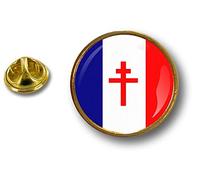 Spilla Pin pin's Spille spilletta Giacca Bandiera Badge Francia Croce di Lorena