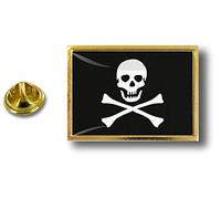 Spilla Pin pin's Spille spilletta Giacca Bandiera Badge Pirata Jack Rackham