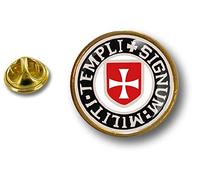 Spilla Pin pin's Spille spilletta Giacca Bandiera Badge templare Templari r4