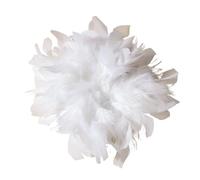 Spilla Piume Spilla grande a forma di fiore piuma da 20 cm for donna, spilla lusso for abiti festa e matrimonio per la Festa(Color 06)