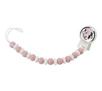 Spilla Porta ciuccio da bambino di Valenti. Spilla portachiavi ciuccio con dettagli in miro silver. Soggetto: Baby Minnie. La referenza è D568 RA