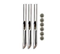 Spilla Portafiori 3 Pezzi Unisex In Acciaio Inossidabile Fermaglio Estetico
