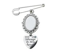 Spilla professionale da bavero personalizzabile Distintivo a trasferimento termico Spilla in lega per foto Distintivo per Risvolto in lega per eventi di squadra, C, come descritto