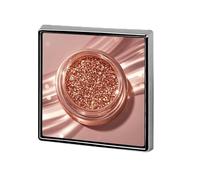 Spilla quadrata in lega di alluminio, con glitter oro rosa, spilla alla moda, decorazione per zaini, vestiti, giacche, regalo per uomo e donna