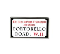 Spilla Rectangolare Con Targa Di Portobello Road