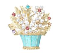 Spilla regalo Romantico Accento Cestino Lega per le persone amate Momento speciale Petto Ornamento Spilla smaltata