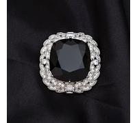 Spilla Replica Black Orlov, Mistica Romanov, 5A CZ E Cristallo Nero Creato