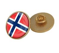 Spilla Rettangolare Con Bandiera Dell'Isola Bouvet - Spilla Da Bavero Con Stampa Patriottica Vintage Distintivo Della Nazione Novella Zaino Vestiti Accessori Gioielli Regalo Rotondo