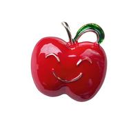 Spilla robusta in lega di frutta che combina un pratico fissaggio per abbigliamento con accessori alla moda Caratteristiche accessorio spilla in lega rivestita facile da usare, Misura unica, come