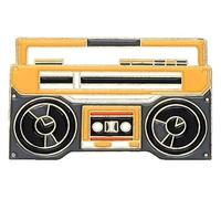 Spilla rossa con motivo Hope World, Klein, Metallo non prezioso