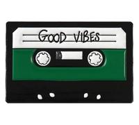 Spilla rossa con motivo Hope World, Klein, Metallo non prezioso