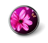 Spilla rotonda a forma di fiore colorata, per cappelli, giacche, decorazione personalizzata, accessori per gioielli per matrimoni, regalo per feste