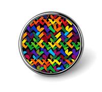 Spilla rotonda arcobaleno gay pride carino spilla cappelli giacche decorazione personalizzata spilla abbigliamento gioielli accessori per festa di nozze regalo